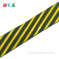 Banda elastica oliva in silicone giallo da 35 mm per lo sport